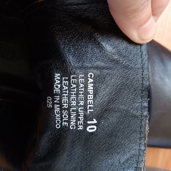 Freebird Campbell Dark Brown Side-Zip Lace-Up Boots Mens US 10 Grunge Hipster main image 10